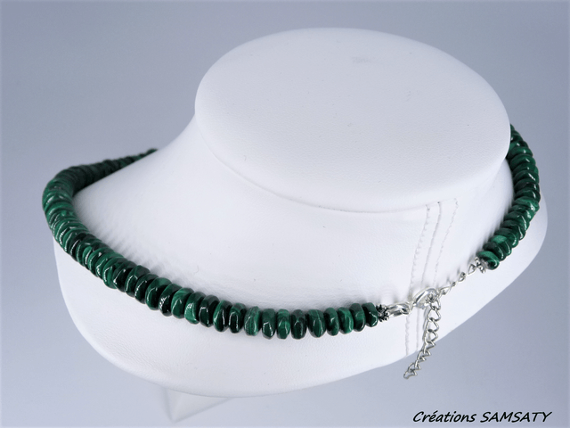 Collier malachite