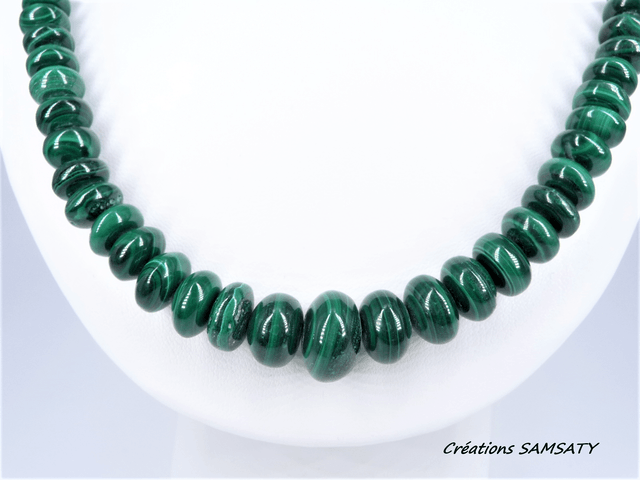 Collier malachite