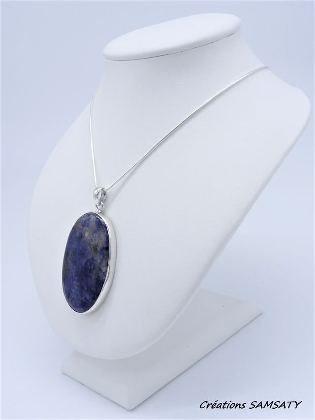 Pendentif en Sodalite