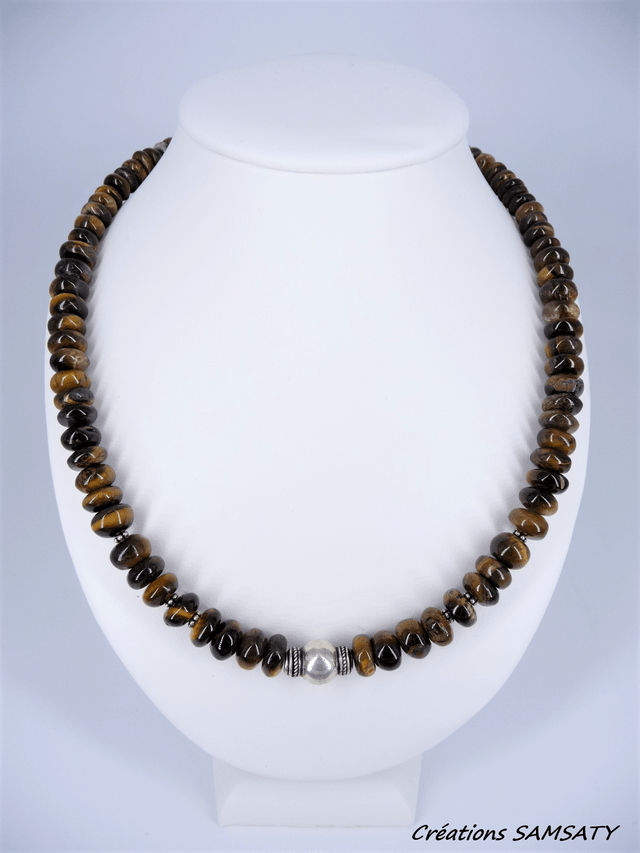 Collier œil de tigre