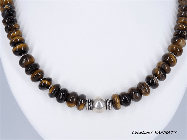 Collier œil de tigre