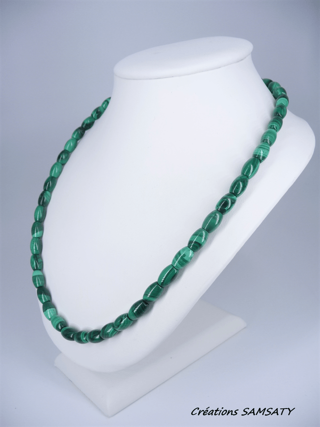 Collier malachite