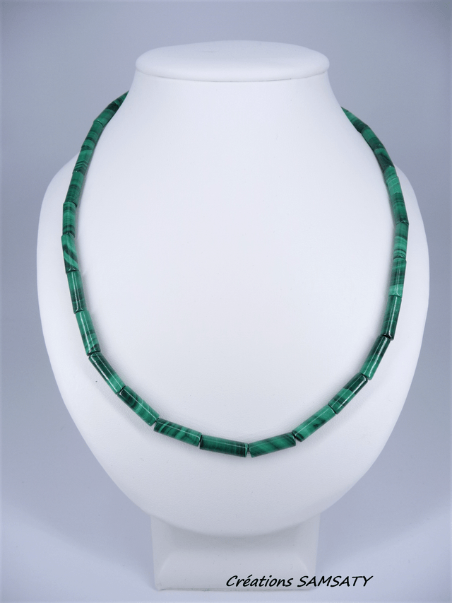 Collier malachite