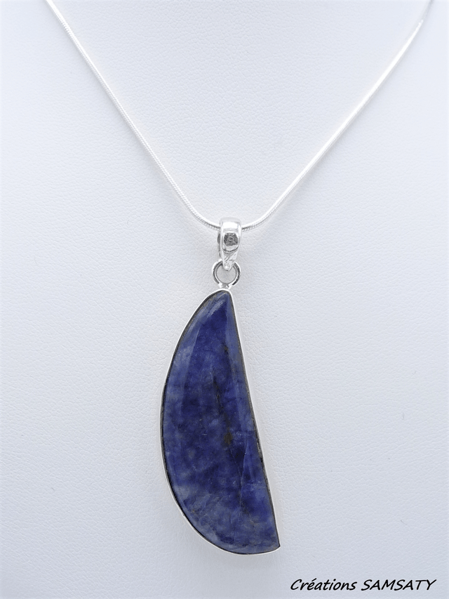 Pendentif en Sodalite