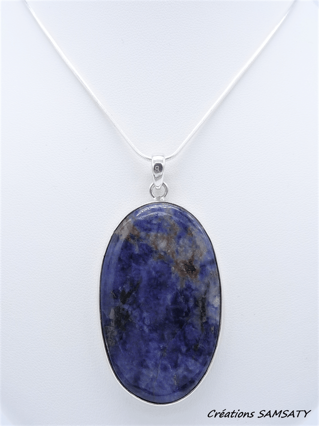 Pendentif en Sodalite