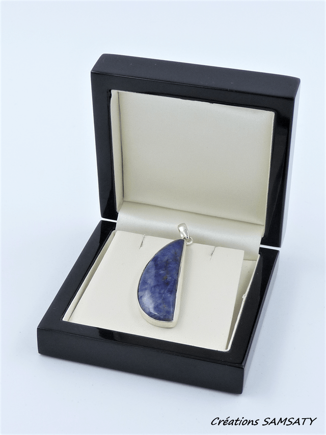 Pendentif en Sodalite