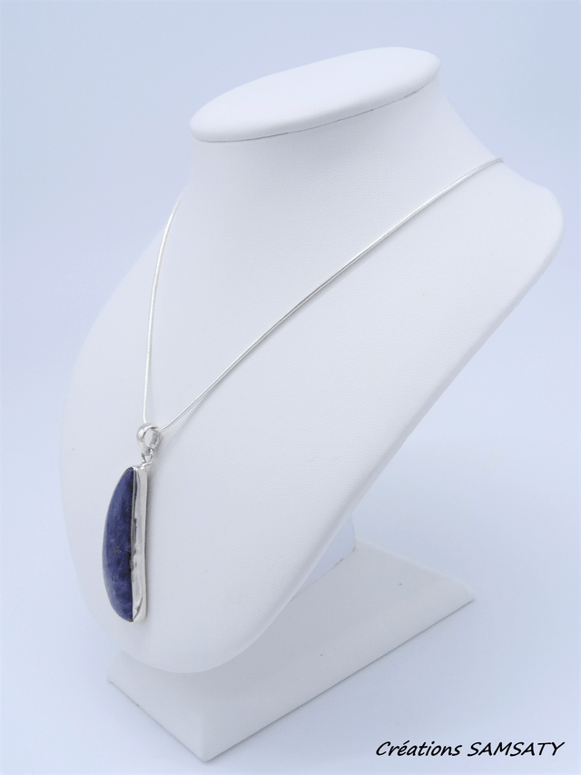 Pendentif en Sodalite