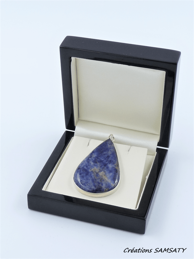 Pendentif en Sodalite