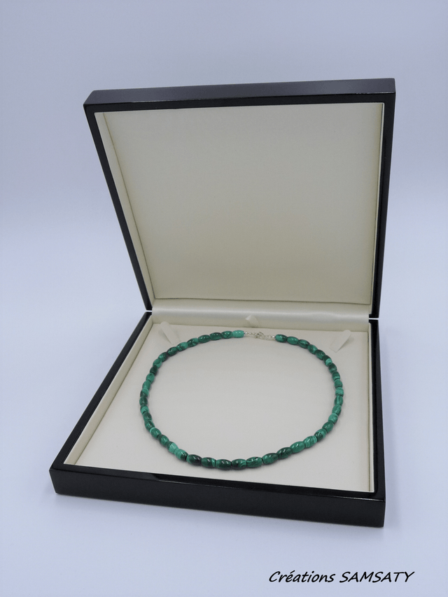 Collier malachite
