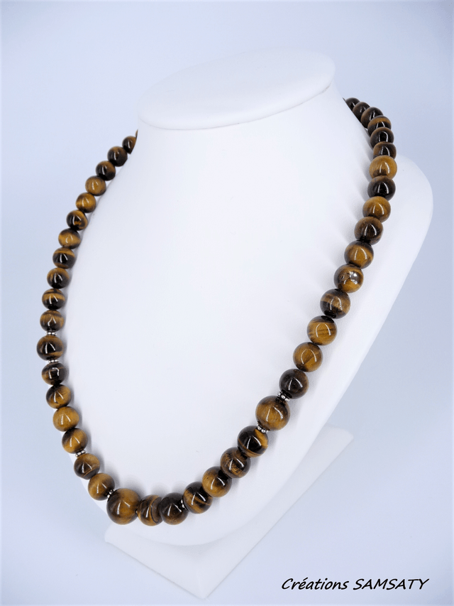 Collier œil de tigre
