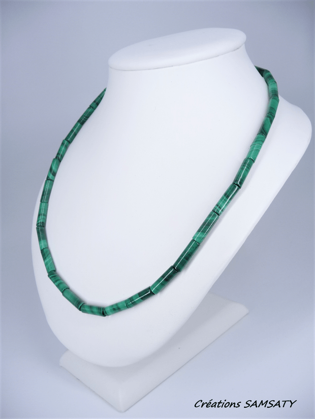 Collier malachite