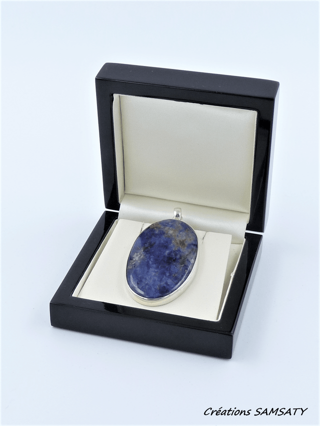 Pendentif en Sodalite