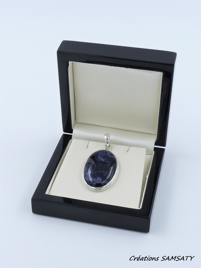 Pendentif en Sodalite