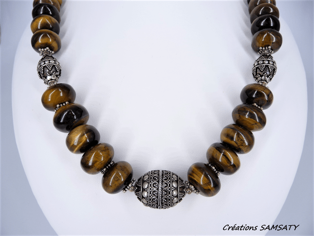 Collier œil de tigre 
