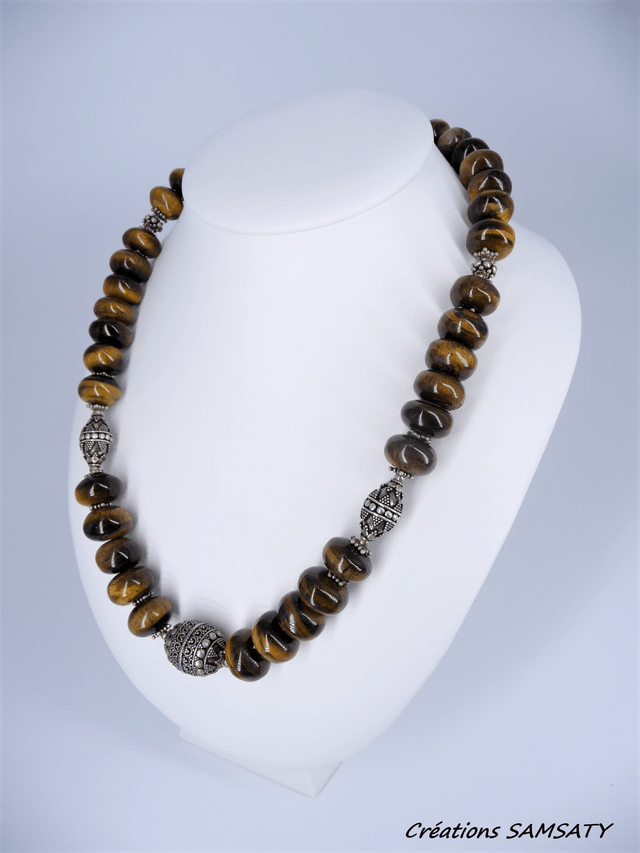 Collier œil de tigre 