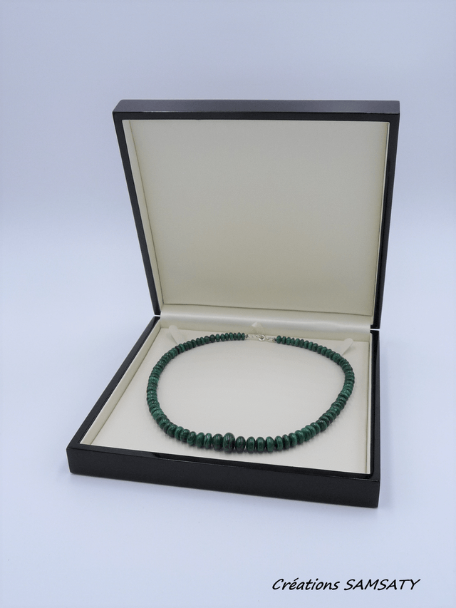 Collier malachite