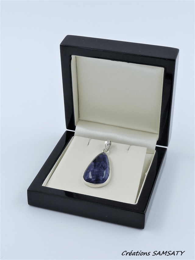 Pendentif en Sodalite